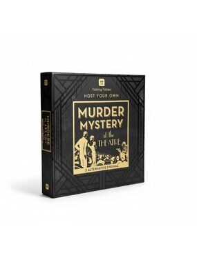 Host Your Own Murder Mystery At The Theatre 1920s Party Game With 3 Alternative